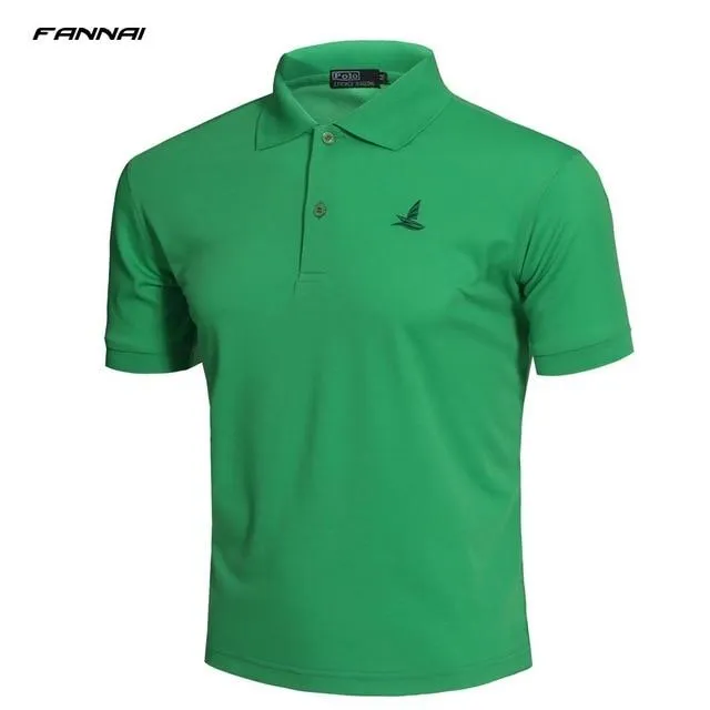 2019 High Quality Camisa Polo Slim Fit Men's Shirt Cotton Turn Down Collar Summer Men Polo Shirt Fashion Casual Polo Shirts
