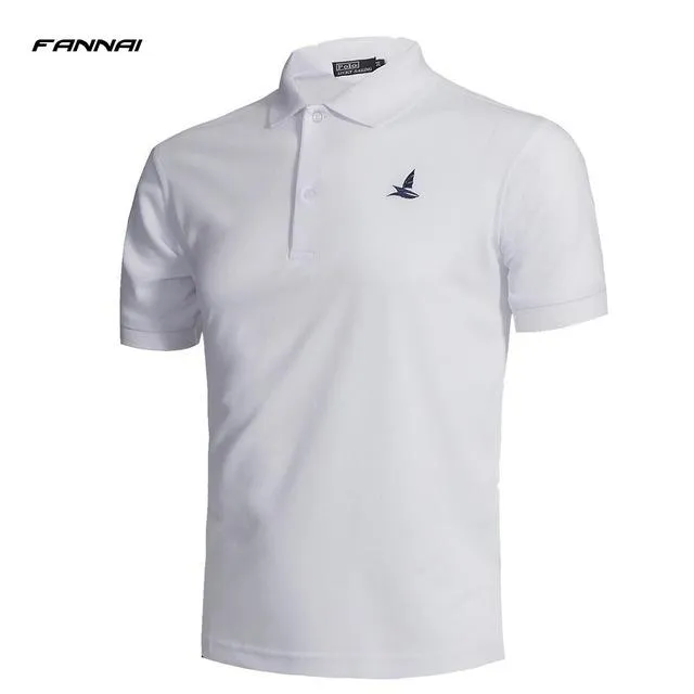 2019 High Quality Camisa Polo Slim Fit Men's Shirt Cotton Turn Down Collar Summer Men Polo Shirt Fashion Casual Polo Shirts