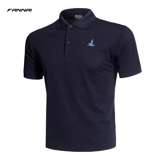 2019 High Quality Camisa Polo Slim Fit Men's Shirt Cotton Turn Down Collar Summer Men Polo Shirt Fashion Casual Polo Shirts