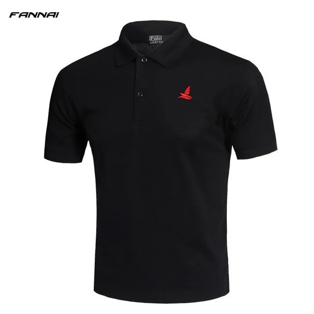 2019 High Quality Camisa Polo Slim Fit Men's Shirt Cotton Turn Down Collar Summer Men Polo Shirt Fashion Casual Polo Shirts