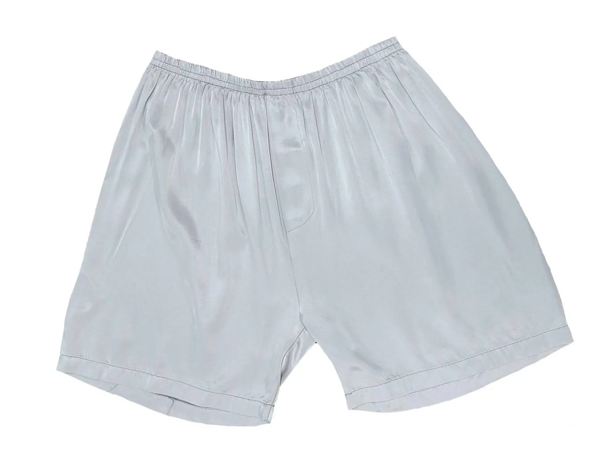 Adam Satin Boxer With Faux Fly