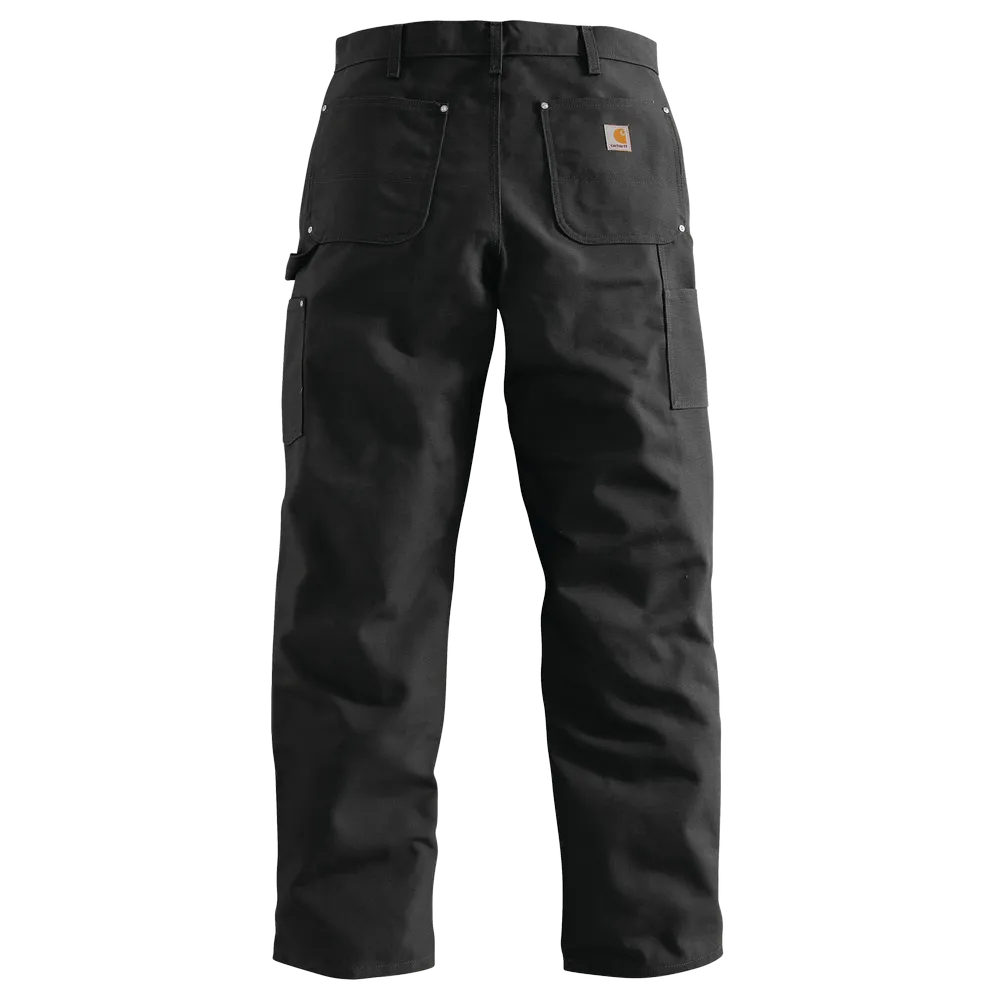 B01 Loose Fit Firm Duck Double-Front Utility Work Pant - BLK-Black | Carhartt 106679