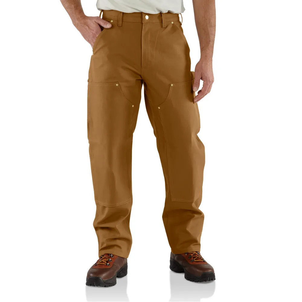 B01 Loose Fit Firm Duck Double-Front Utility Work Pant - BRN-Carhartt Brown | Carhartt 106679