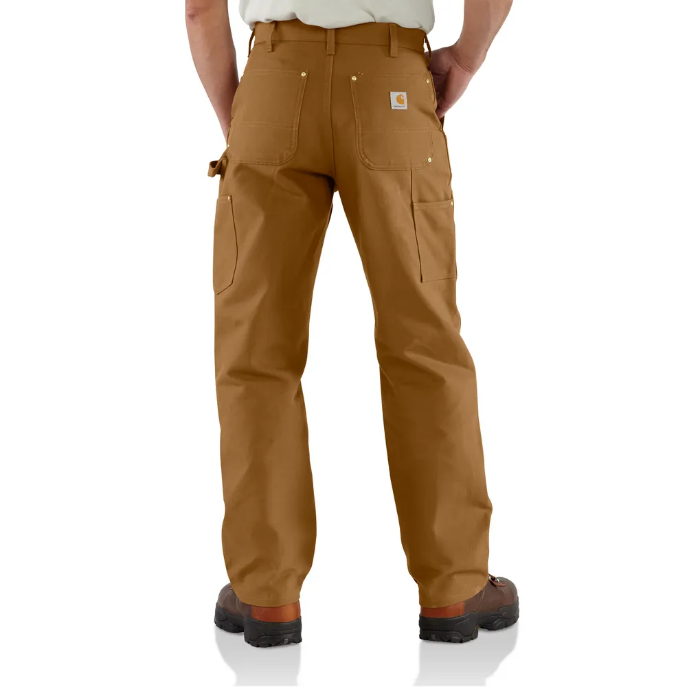 B01 Loose Fit Firm Duck Double-Front Utility Work Pant - BRN-Carhartt Brown | Carhartt 106679