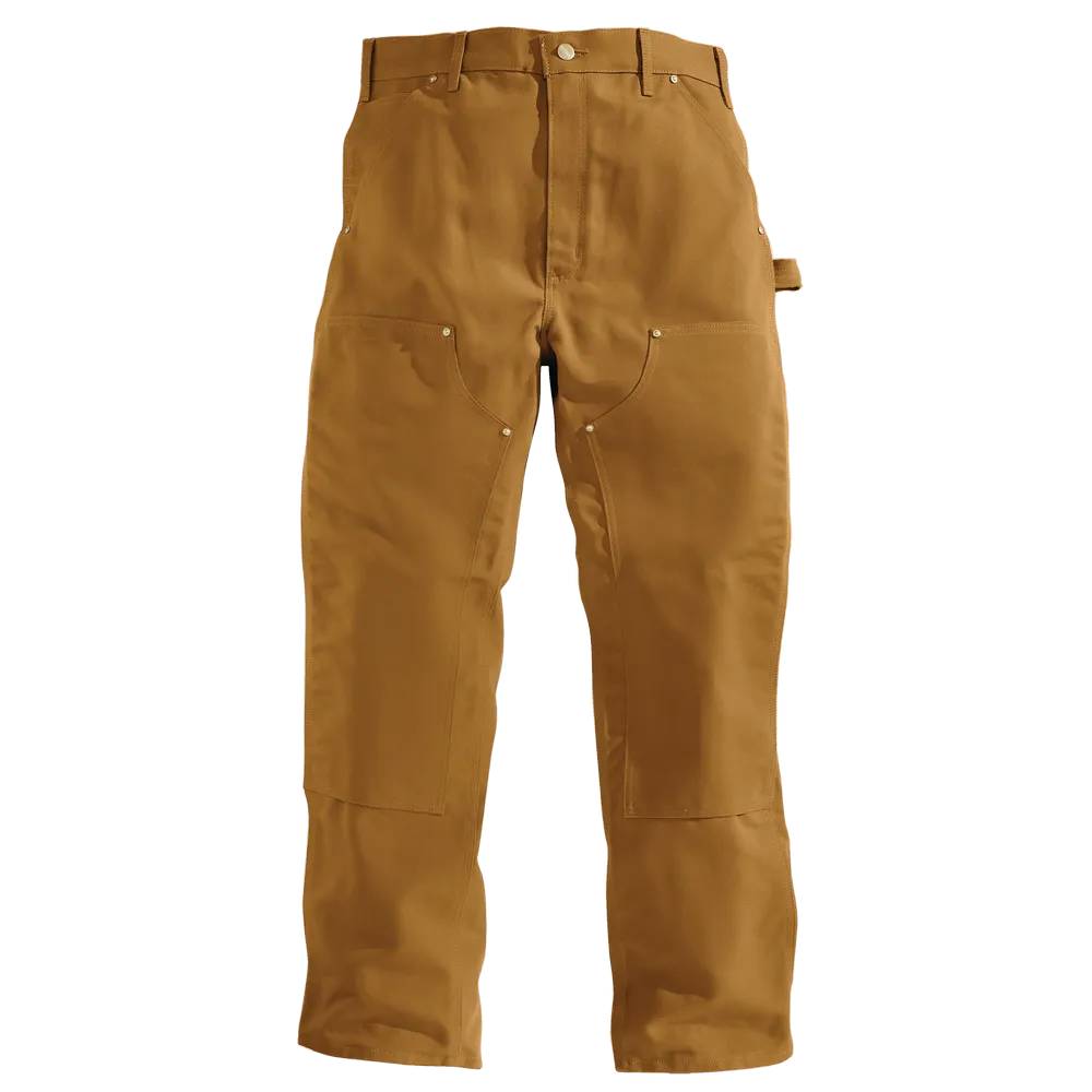 B01 Loose Fit Firm Duck Double-Front Utility Work Pant - BRN-Carhartt Brown | Carhartt 106679
