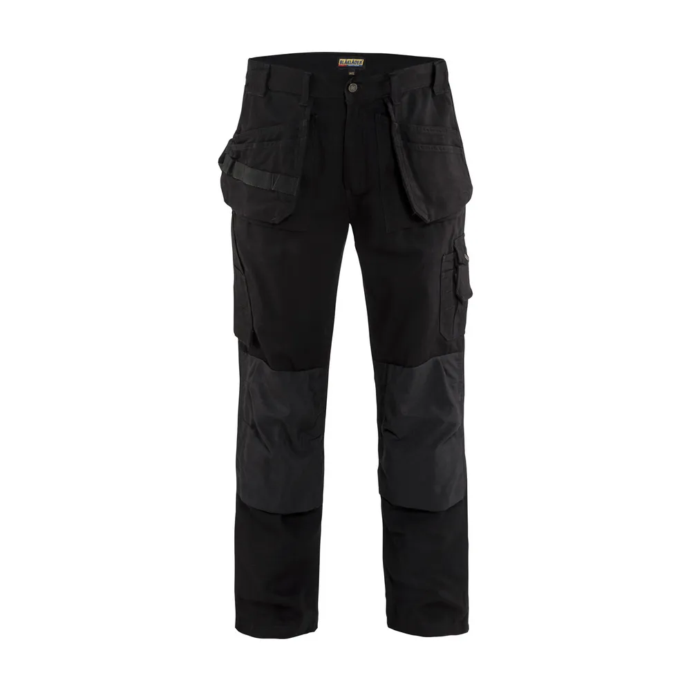 BANTAM WORK PANTS WITH UTILITY POCKETS - 9900-Black | Blaklader 16301310