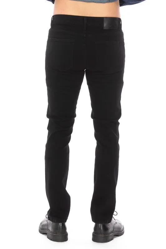 Black Taper Jeans