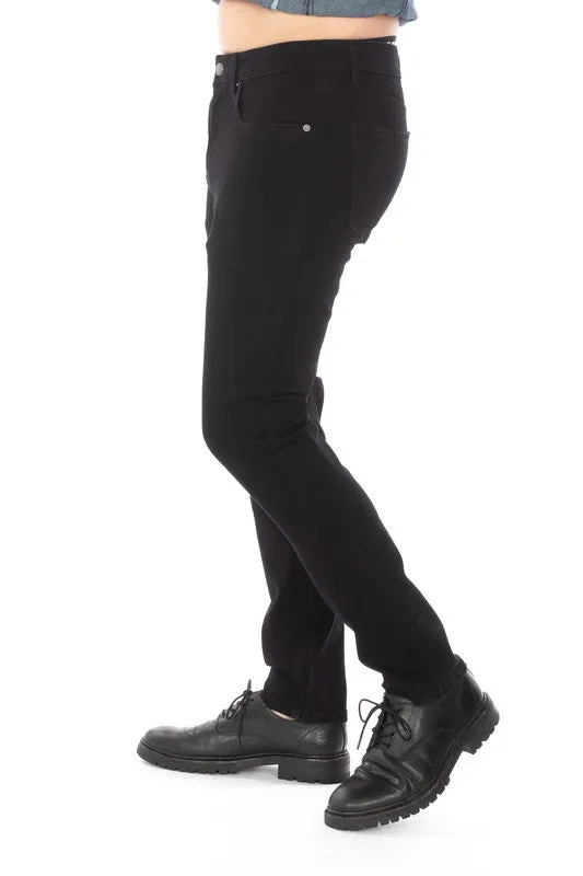 Black Taper Jeans