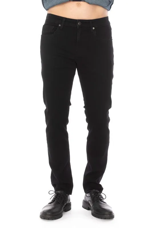 Black Taper Jeans
