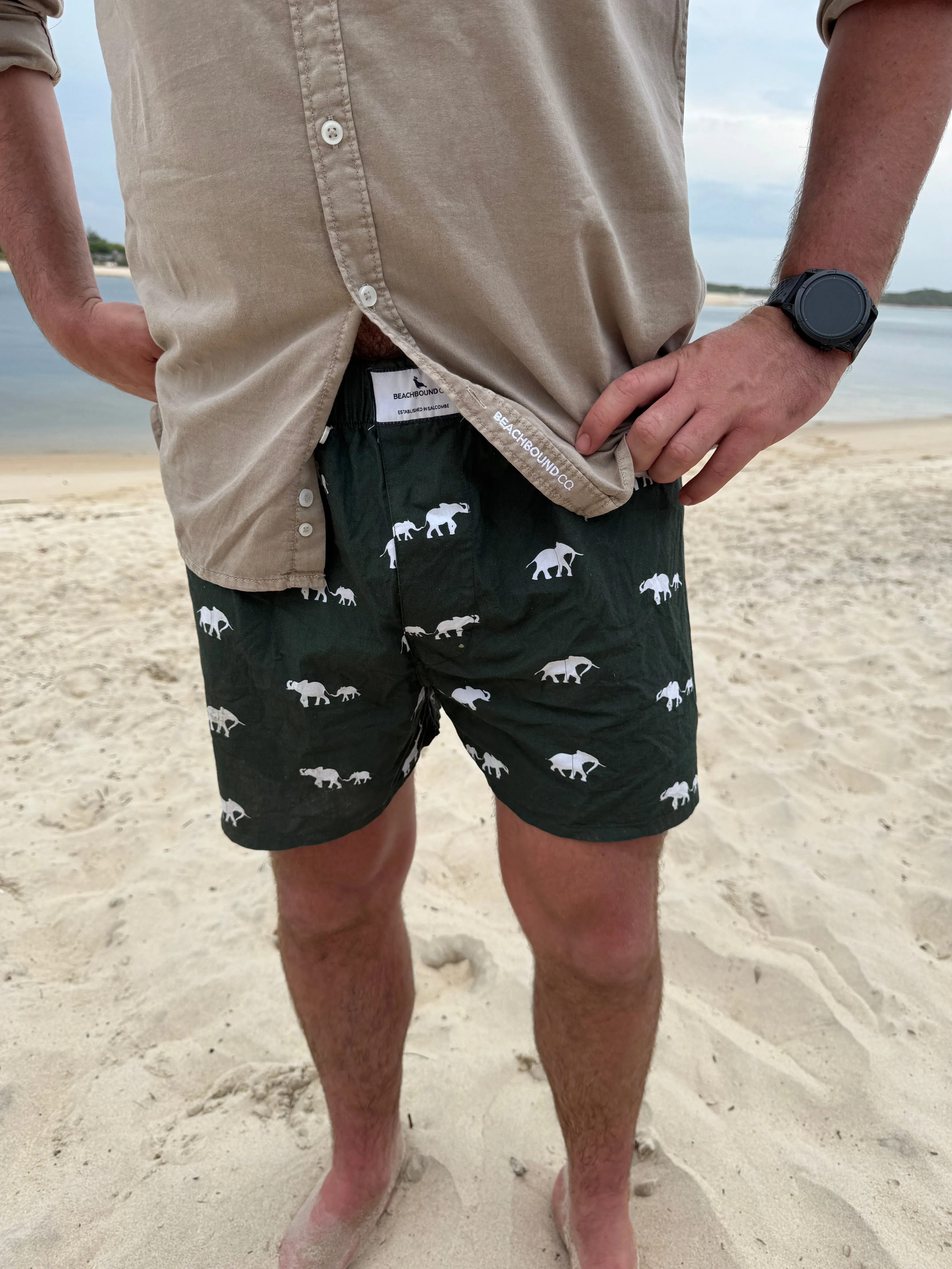 ELEPHANT BOXERS | NAVY