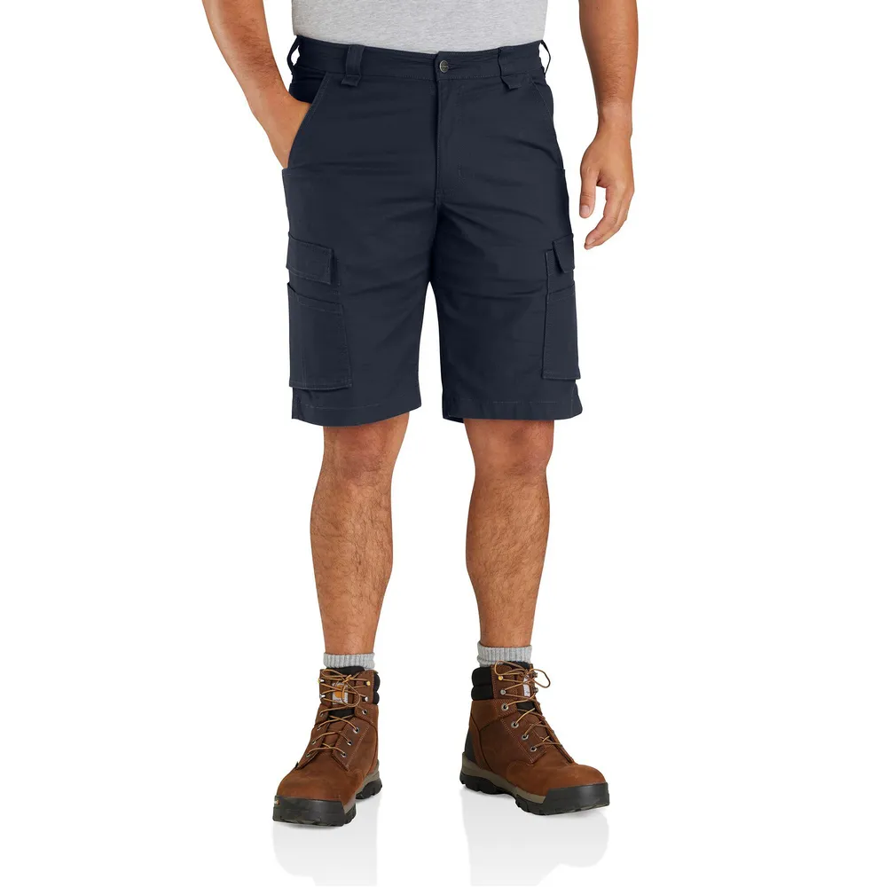 Force Relaxed Fit Ripstop Cargo Work Short - I26-Navy | Carhartt 105297