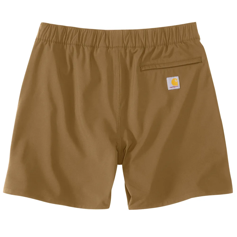 Force Sun Defender Relaxed Fit Pull-On Short - BA3-Shaded Beach | Carhartt 106843