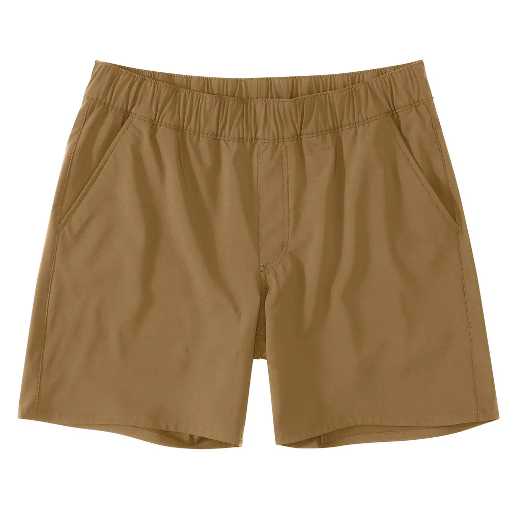 Force Sun Defender Relaxed Fit Pull-On Short - BA3-Shaded Beach | Carhartt 106843