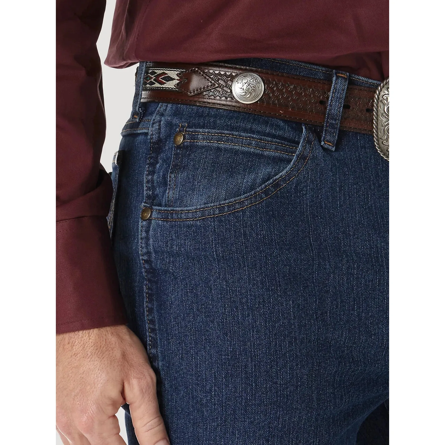 Men's Wrangler Premium Performance Advanced Comfort Cowboy Cut® Slim Fit Jean 1036MACMS