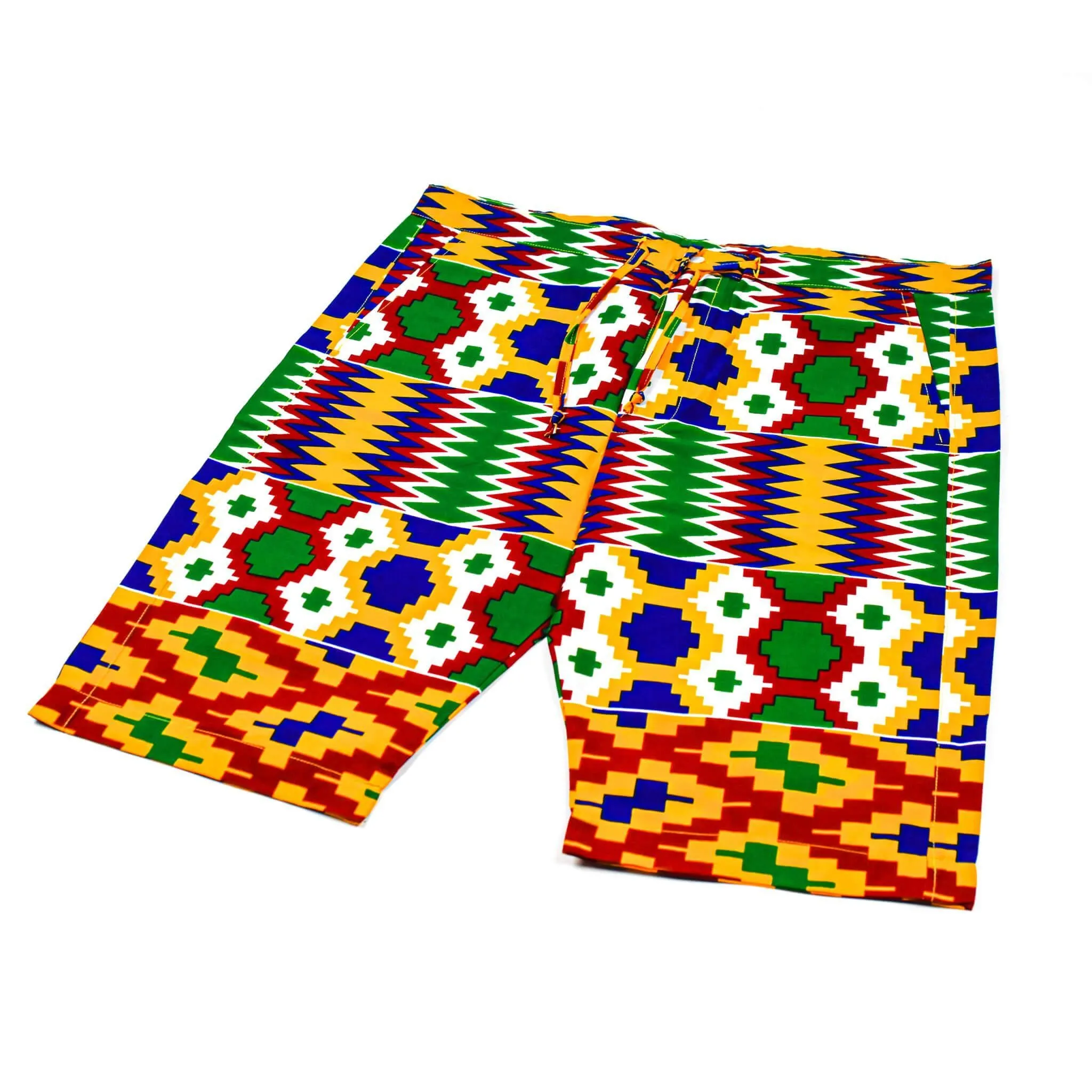 Multi-colored Kente Shorts
