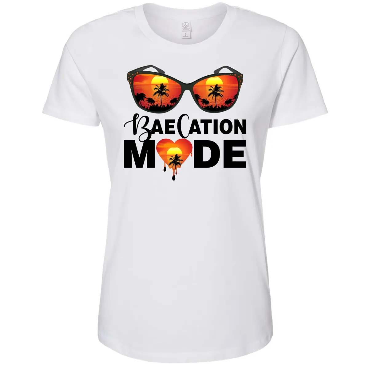 Orange Theme Baecation T-Shirts