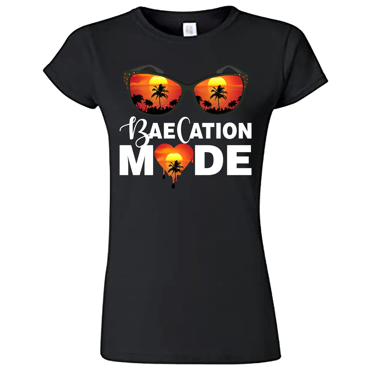 Orange Theme Baecation T-Shirts