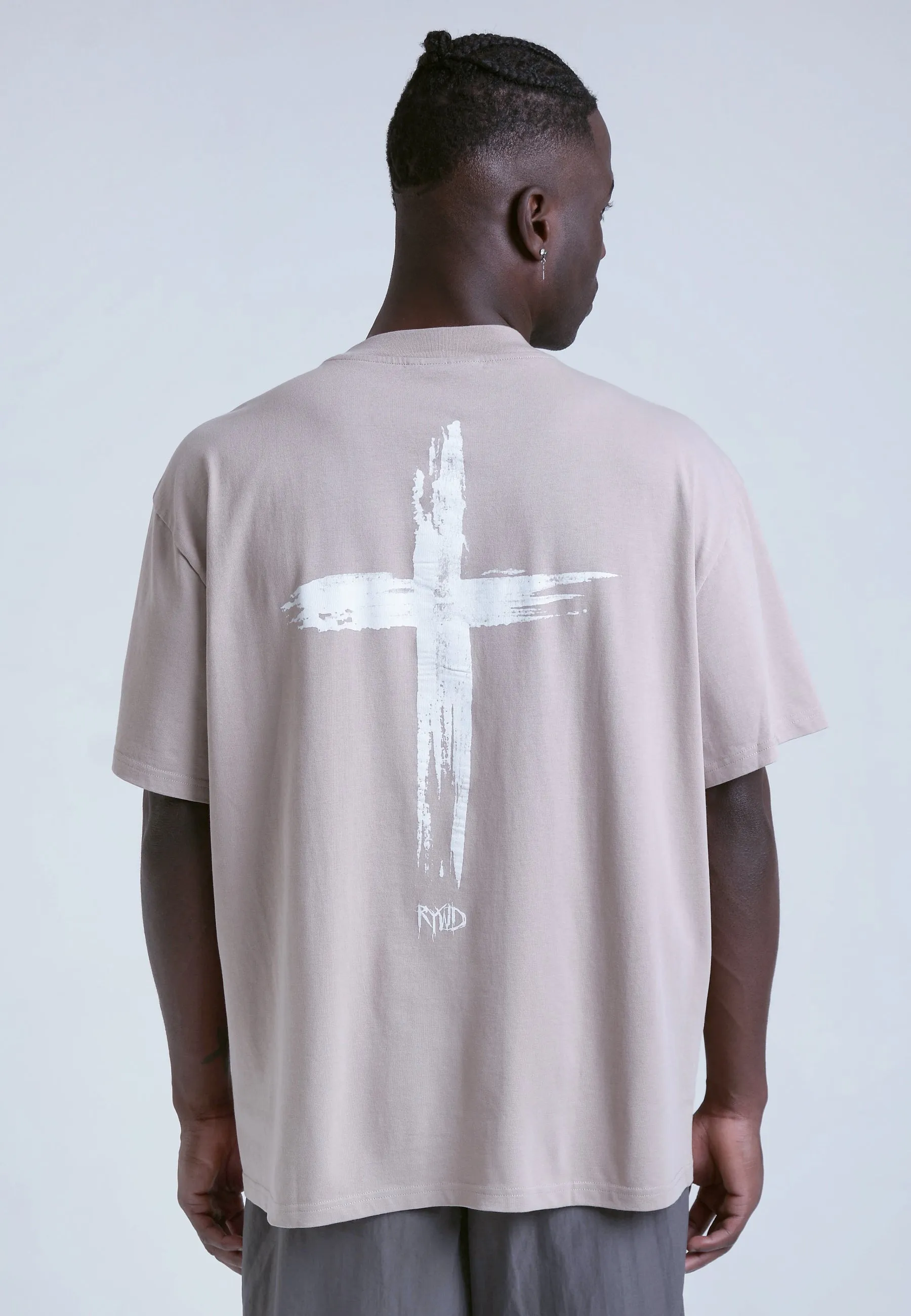 RYWD Cross T-Shirt beige