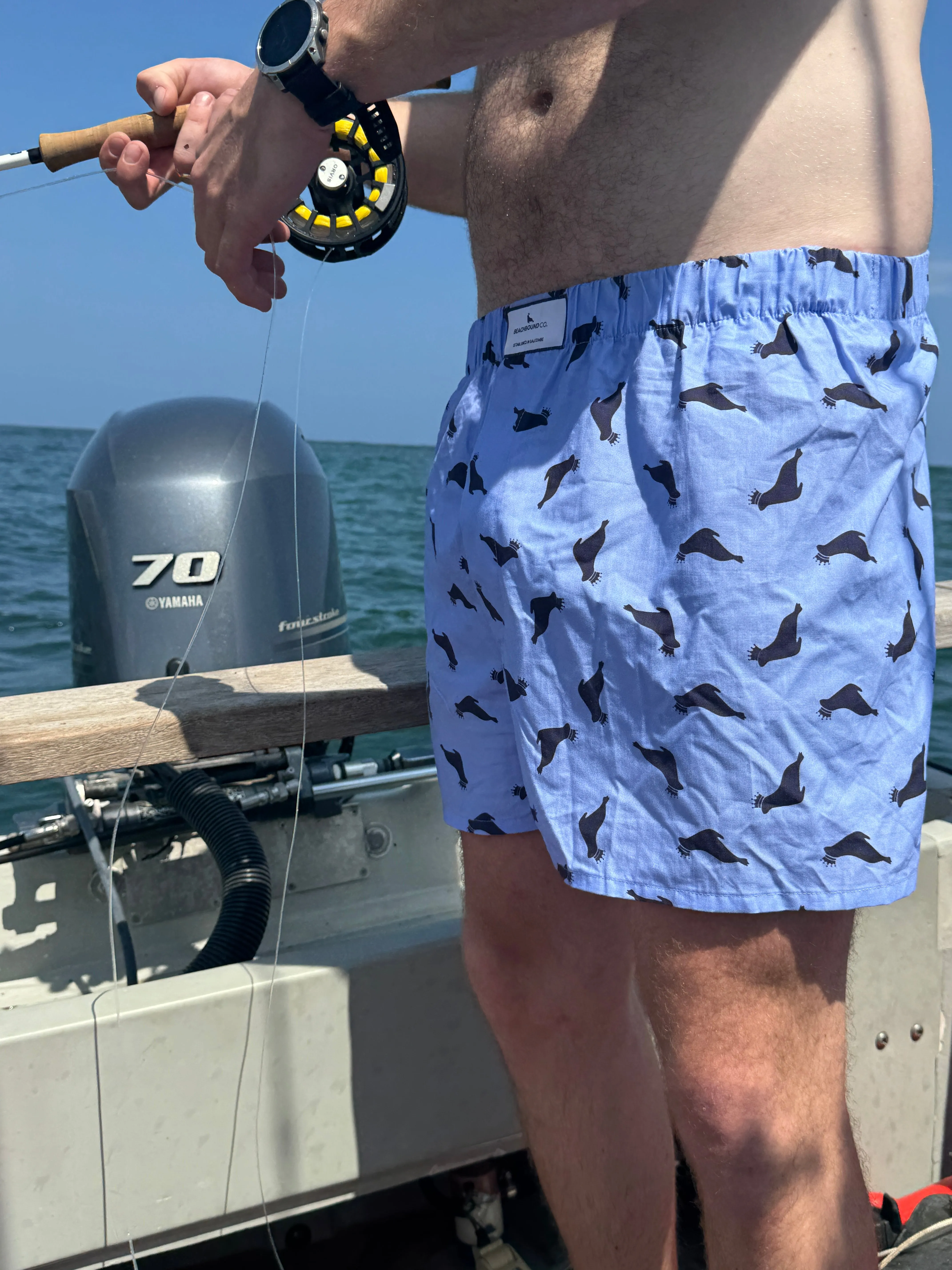 SEAL BOXERS | LIGHT BLUE