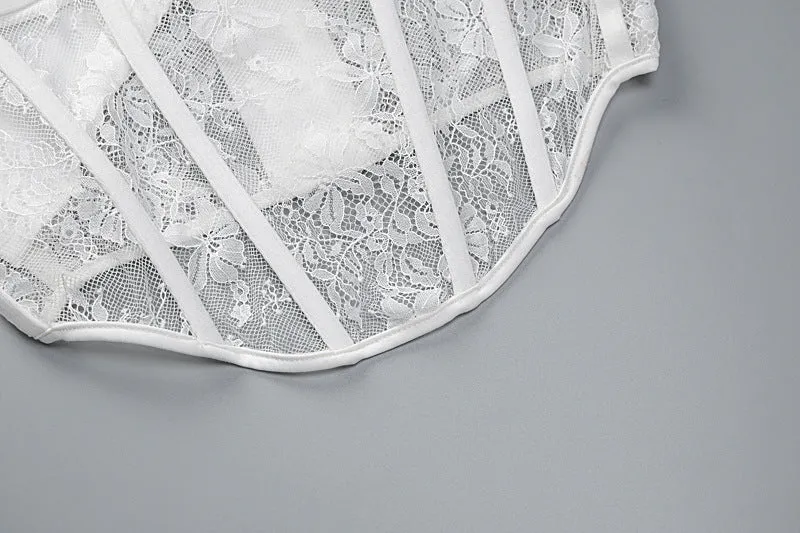SEE THROUGH CORSET