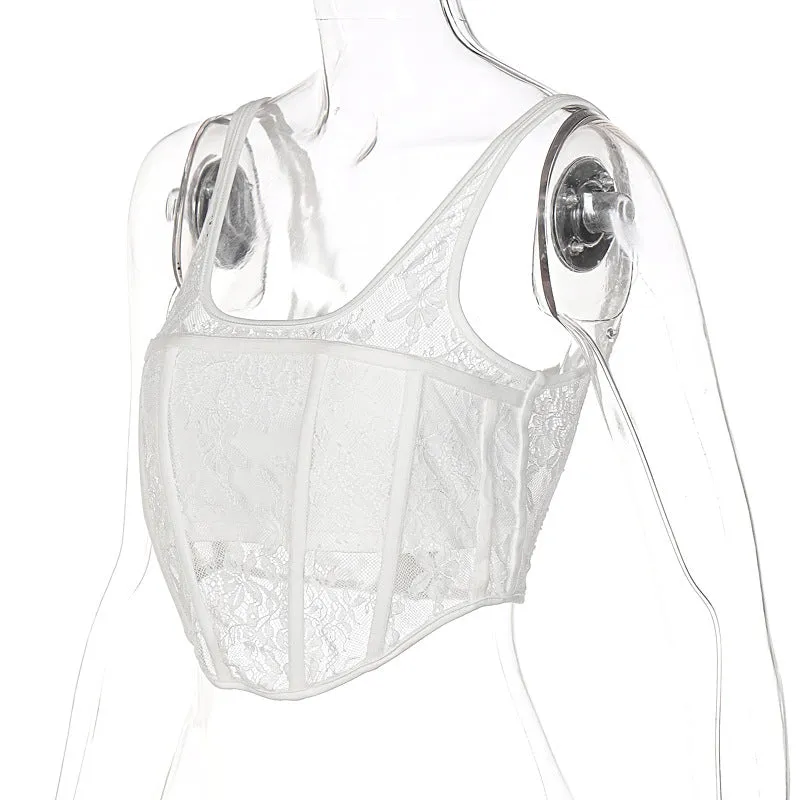 SEE THROUGH CORSET