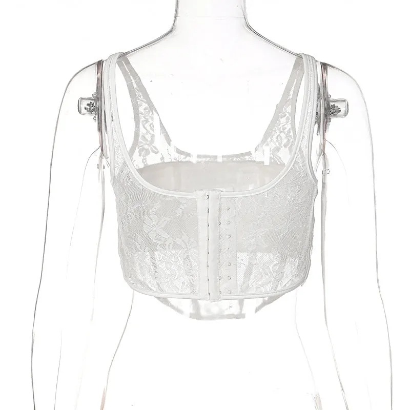 SEE THROUGH CORSET