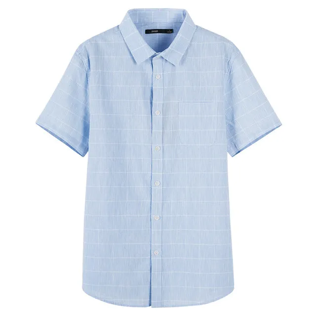 SEMIR Short Sleeve Shirt Men Teen Summer New Solid  Shirt