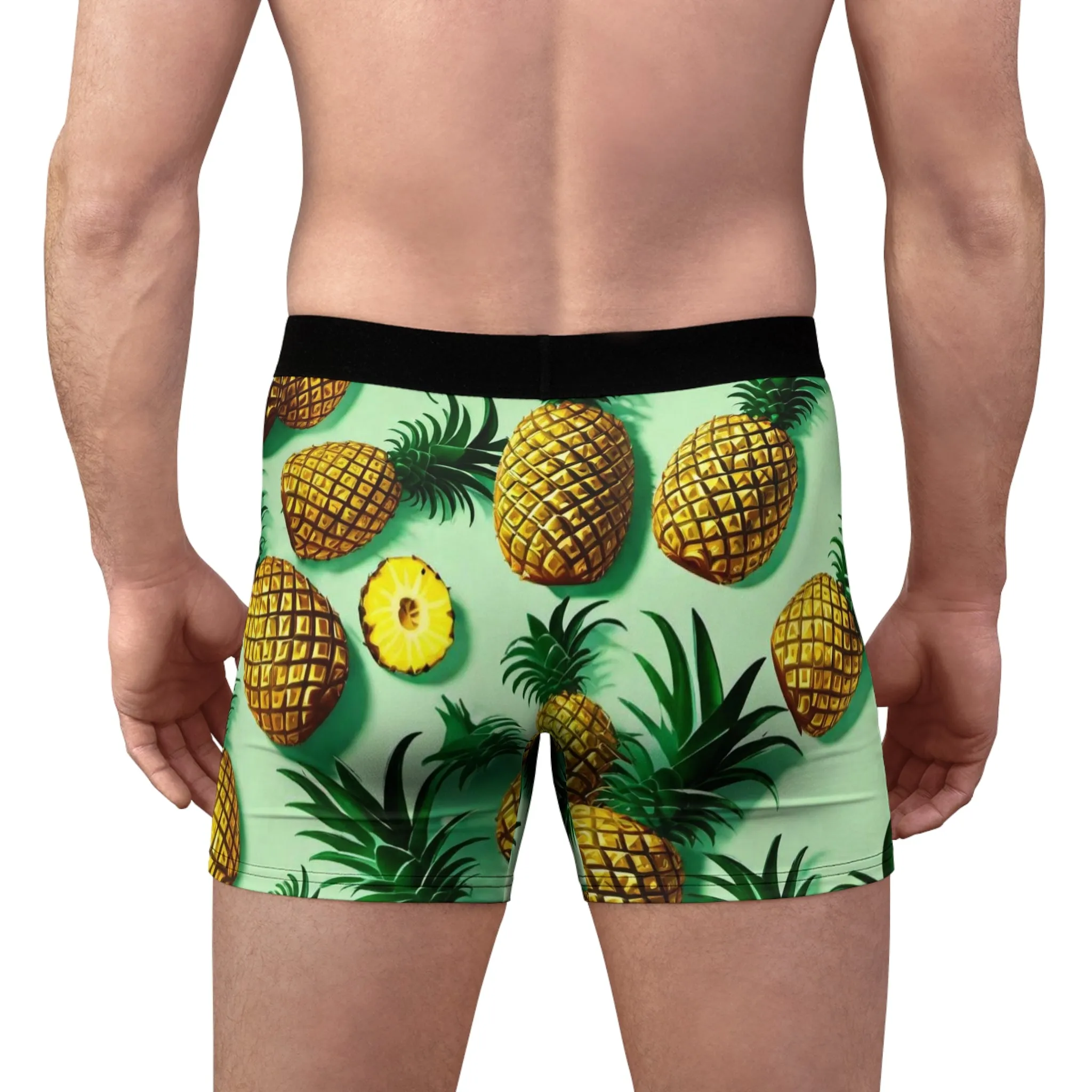 Sweet Pineapple Dreams Men's Boxer Briefs