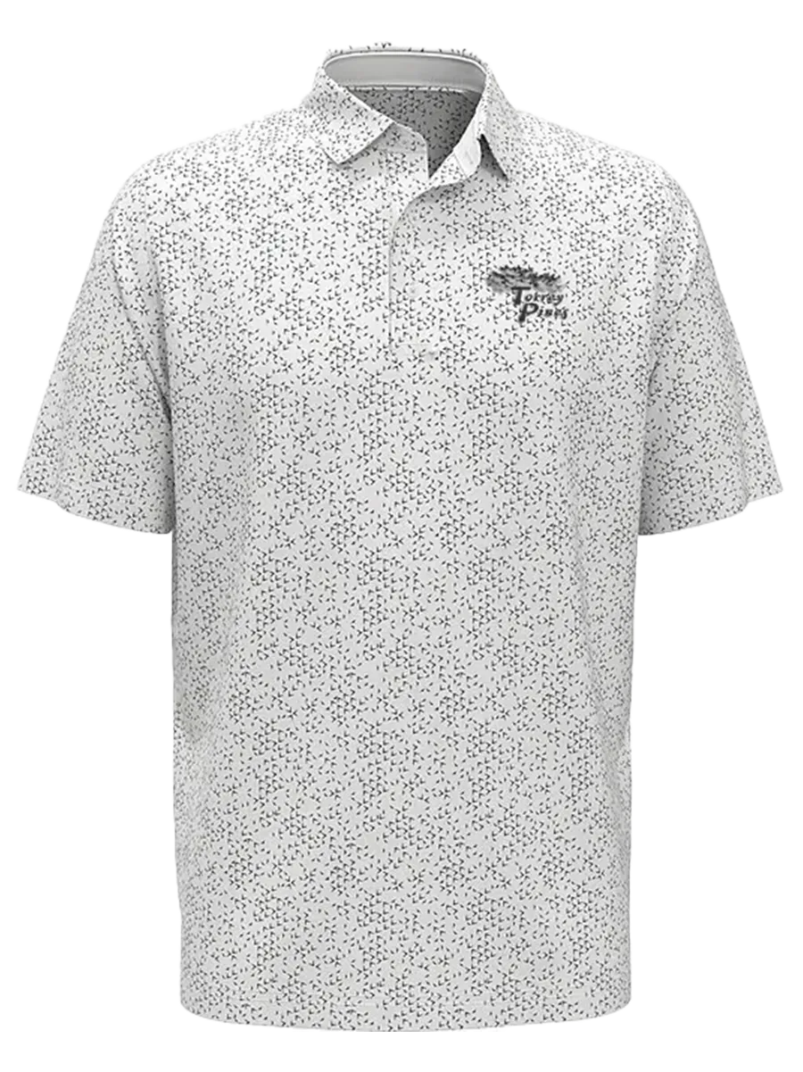 Torrey Pines Men's All Over Chevron Print Polo